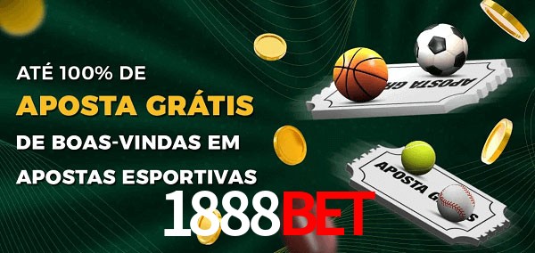 1888bet Ate 100% de Aposta Gratis